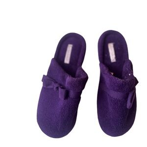 Laura Ashley Slippers outside or indoor Size L (8-9) fabric upper man made comfy